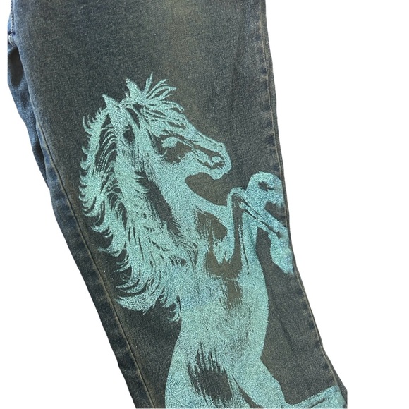 RARE VINTAGE coolwear Horse Jeans - Picture 4 of 4